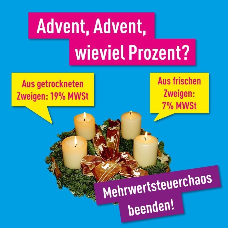 Mehrwehrtsteuerchaos beenden!