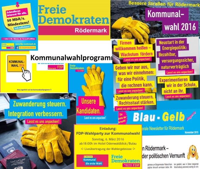 FDP Rödermark. Alles zur Kommunalwahl.