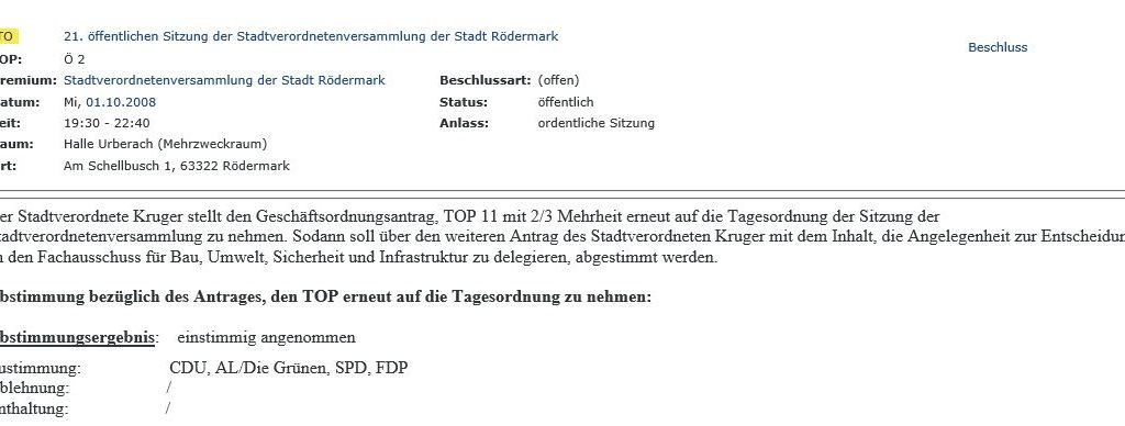 Videoüberwachung Bahnhof Urberach / Rödermark