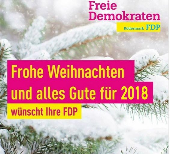 Frohes Fest und guten Rutsch ins neue Jahr.