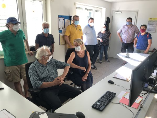 FDP-Fraktion besucht Rödermärker Kläranlage